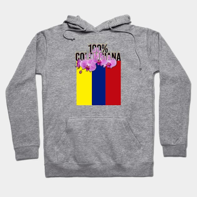 Orgullo Colombiano Hoodie by hummingbird_23